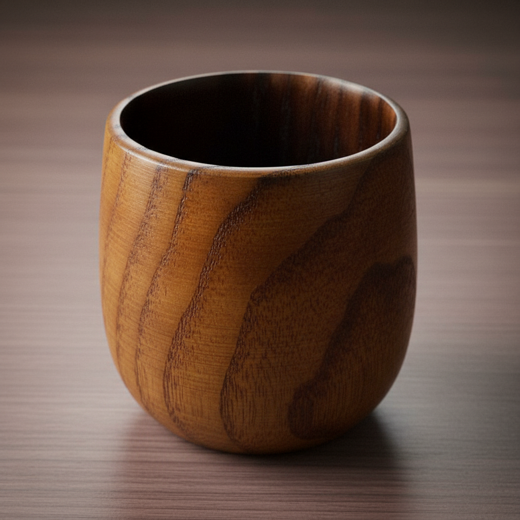 Our Wooden Whiskey Glass