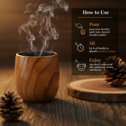 Our Wooden Whiskey Glass