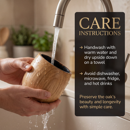 Arbor - Wooden Whiskey & Bourbon Glass