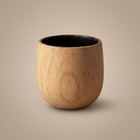 Wooden Whiskey & Bourbon Glass Single